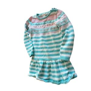 Gymboree sz 5 sweater dress winter pastel girls‎ 99% cotton